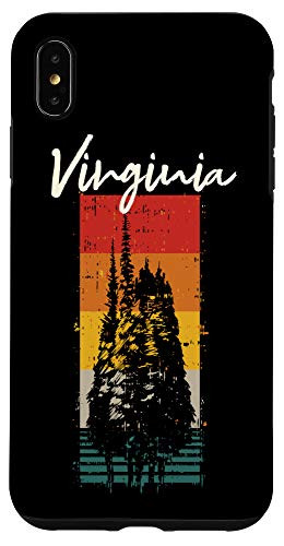iPhone XS Max Virginia Vintage Outdoors Sunset Souvenir Case