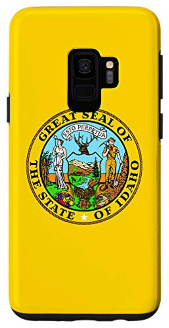 Galaxy S9 State of Idaho Seal Flag - I Love my Home Country Case Galaxy S9 State of Idaho Seal Flag - I Love my Home Country Case