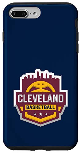 iPhone 7 Plus-8 Plus Classic Cleveland Basketball Stars Skyline Case