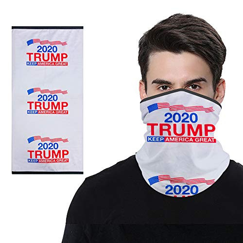 Trump Mask Trump 2020 Face Mask For Women Men  Readable Slogan Keep America Great Neck Gaiter Face Shield