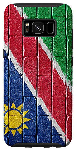 Galaxy S8 Namibia Flag Namibian Banner on a brick wall Case
