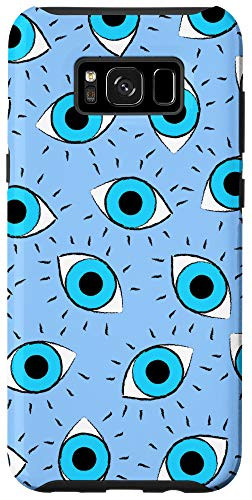 Galaxy S8- Evil eye Blue Phone Case Cover Classic For women Case