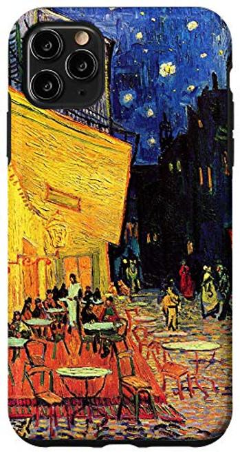iPhone 11 Pro Max Night Cafe Terrace on the Place du Forum by Vincent van Gogh Case iPhone 11 Pro Max Night Cafe Terrace on the Place du Forum by Vincent van Gogh Case