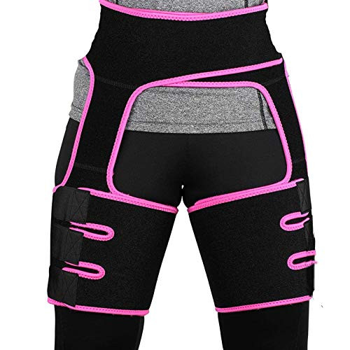 Ulalov Waist and Thigh Trimmer for Women  Thigh Trimmers 3 in 1 Waist Trainer Butt Lifter and Hips  Waist and Thigh Trimmer Butt Lifter Training Body