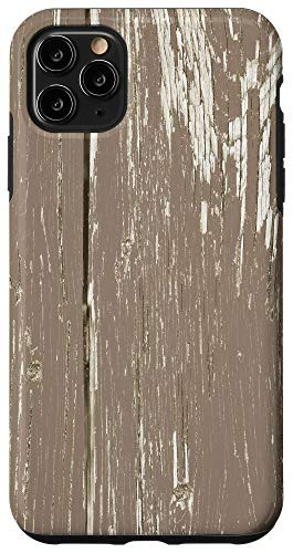 iPhone 11 Pro Max PRETTY RUSTIC WOOD PHONE CASE SHABBY CHIC PHONE CASE BROWN Case