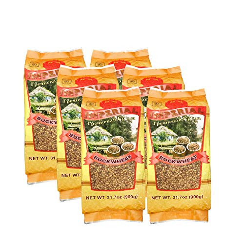 Imperial roasted Buckwheat Groats 900GR -PACK OF 6-