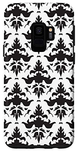 Galaxy S9 Classic French Chic Black and White Damask Case
