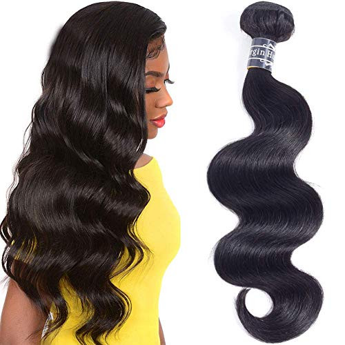 Amella Hair 100 Unprocessed Brazilian Body Wave One Bundle 22inch 8A Brazilian Virgin Hair Weave Human Hair Bundles Body Wave Natural Black Color 90- Amella Hair 100 Unprocessed Brazilian Body Wave One Bundle 22inch 8A Brazilian Virgin Hair Weave Human Hair Bundles Body Wave Natural Black Color 90-