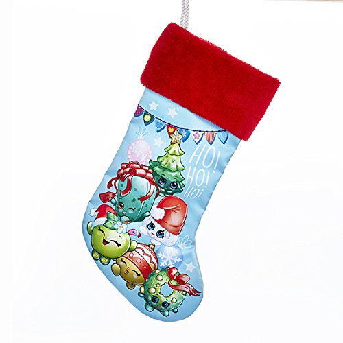 Kurt Adler 19-Inch Shopkins Christmas Printed Stocking