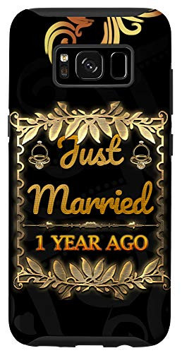 Galaxy S8 Just Married 1 Years Ago First Wedding Anniversary Marriage Case