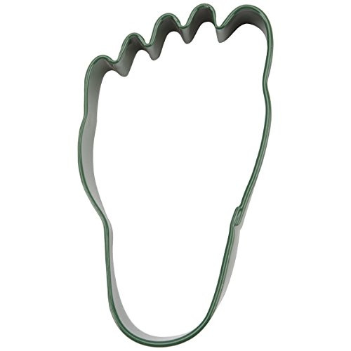 Wilton Metal Cookie Cutter 3"-green/foot