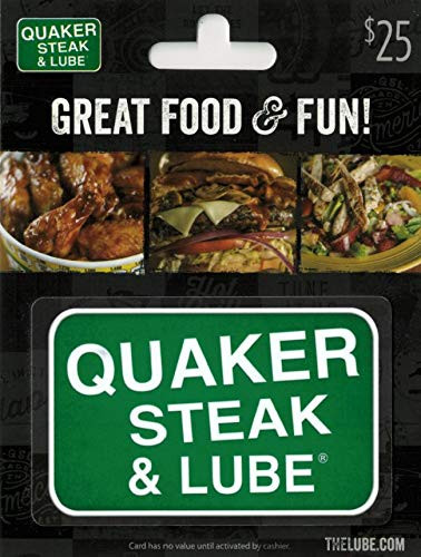 Quaker Steak and Lube Gift Card 25