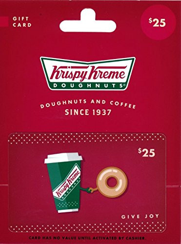 Krispy Kreme Gift Card 25