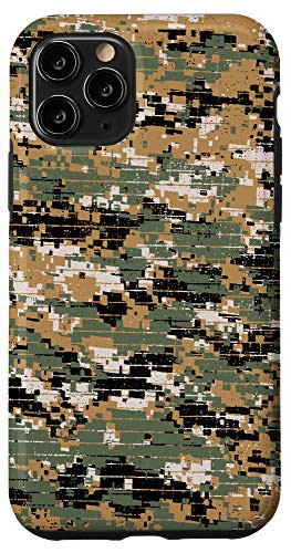 iPhone 11 Pro Army Digital Woodland Camo Camouflage Hunting Military Case