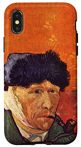 iPhone X-XS Self Portrait Vincent Van Gogh Oil Painting Case
