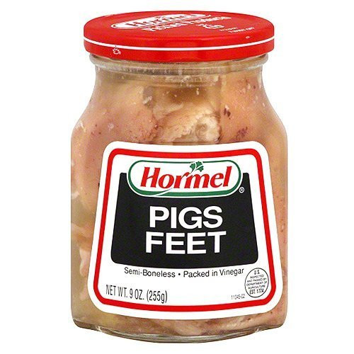 Hormel Semi-Boneless Pickled Pigs Feet  9 oz -2 Pack- by Hormel