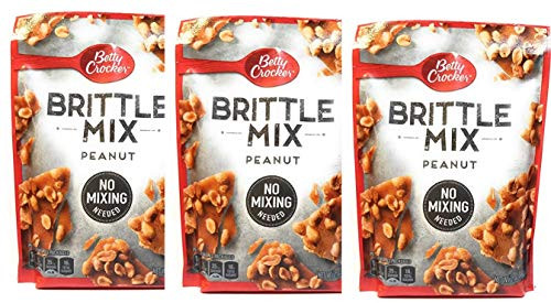 Betty Crocker Peanut Brittle Mix 8-6 oz-pack of 3-No Mixing Needed