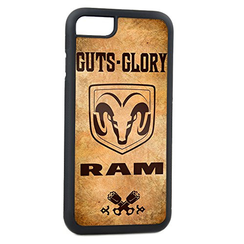 Buckle-Down Cell Phone Case for Galaxy S6 - Guts-Glory/RAM Logo/Pistons Weathered/Chocolate Brown - Rams