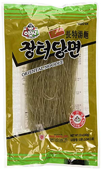 Assi Glass Noodles Korean Vermicelli Dangmyun Sweet Potato Starch -12 Ounces- - PACK OF 3 Assi Glass Noodles Korean Vermicelli Dangmyun Sweet Potato Starch -12 Ounces- - PACK OF 3