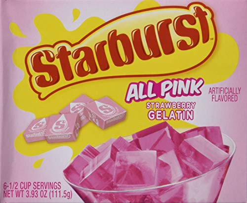 Starburst Gelatin  Strawberry  12Count