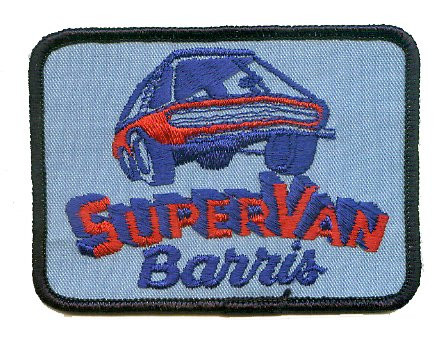 Barris Custom Car Patch - Super Van -STITCH ONLY-