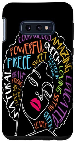 Galaxy S10e African American Inspired Design for Black History Month Case