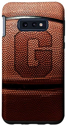 Galaxy S10e Basketball Phone Case with letter G Basketball Player Gift Case