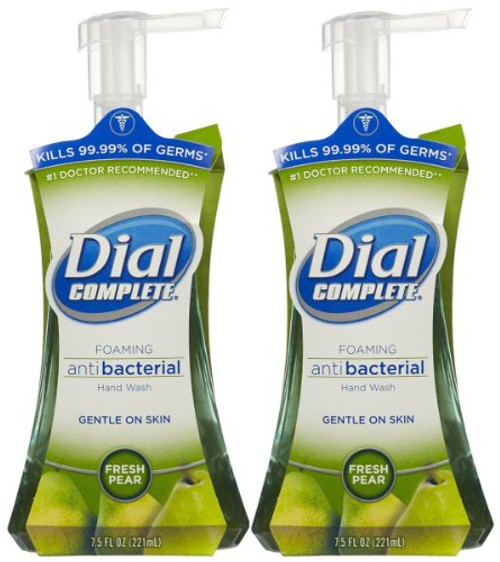 Dial Complete Antibacterial Foaming Hand Wash - Fresh pear - 7.5 oz - 2 pk Dial Complete Antibacterial Foaming Hand Wash - Fresh pear - 7.5 oz - 2 pk