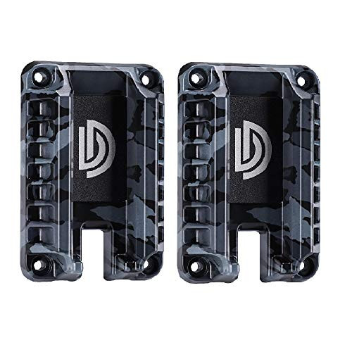 DD Quickdraw Gun Magnet and Magnetic Gun Mount - Holster - Concealed Tactical Firearm Concealed in Cabinet Vehicle Truck Cashier Table car -Gun camoGR 2