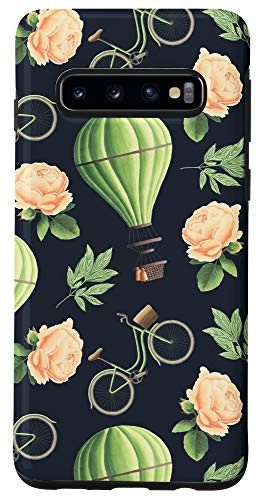 Galaxy S10 Case - hot air balloons and bikes objects pattern phone Case