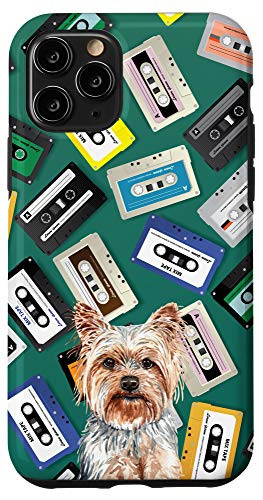 iPhone 11 Pro Yorkshire Terrier Yorkie Dog Vintage Cassette Tape Classic Case