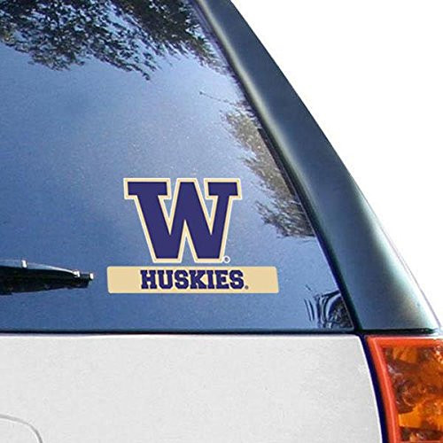 Washington Huskies WinCraft 4 x 5 Inch Perfect Cut Decal