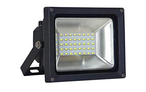 ASD LED Floodlight 20W SMD Outdoor Landscape Security Waterproof UL Listed 4000K (Bright White)