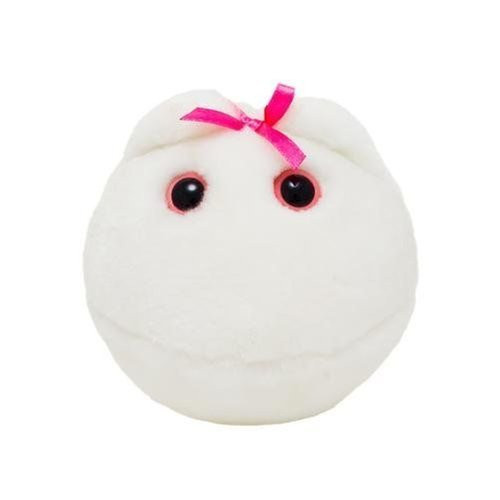 Giant Microbes S-PD-0245 Egg Cell Plush Toy