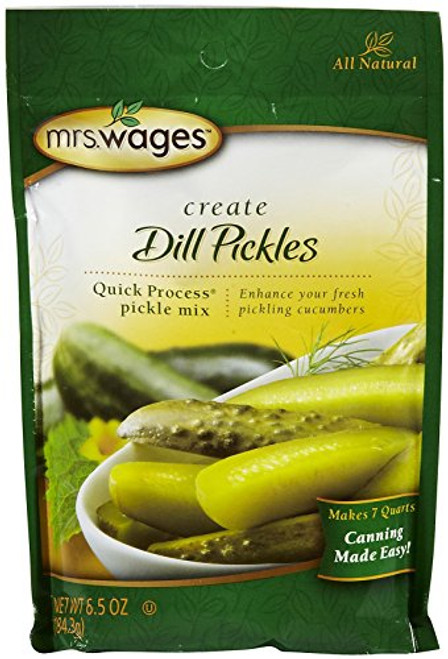 Mrs_ Wages Create Dill Pickles Pickle Mix - 6_5 oz Mrs_ Wages Create Dill Pickles Pickle Mix - 6_5 oz