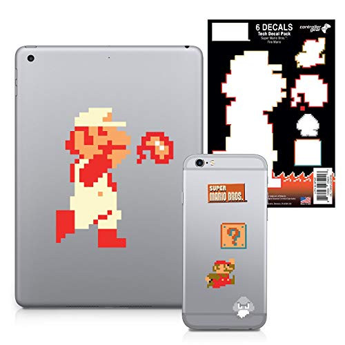 Super Mario Bros Gaming Tech Decals Dungeon Fire Mario