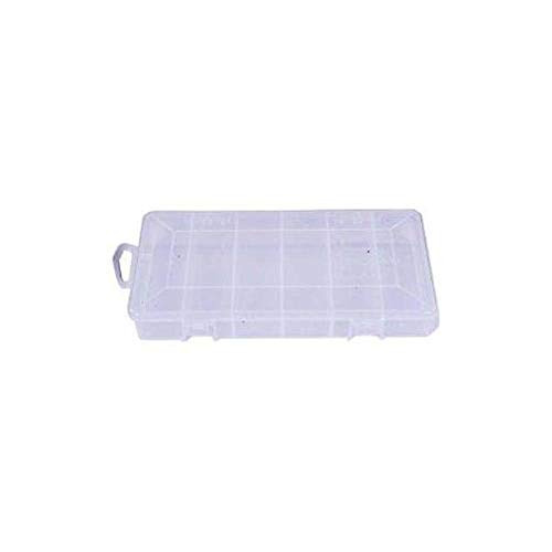 Plano Pocket Stowaway 6 Compartment Utility Box Clear