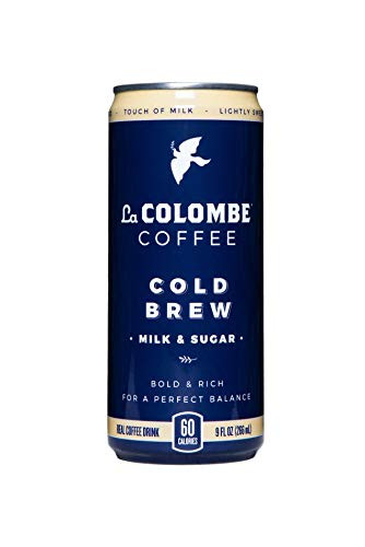 La Colombe Cold Brew Coffee - Milk   Sugar - 9 Fluid Ounce - Medium Roast Cold Pressed Espresso - Pure Black Grab And Go Coffee