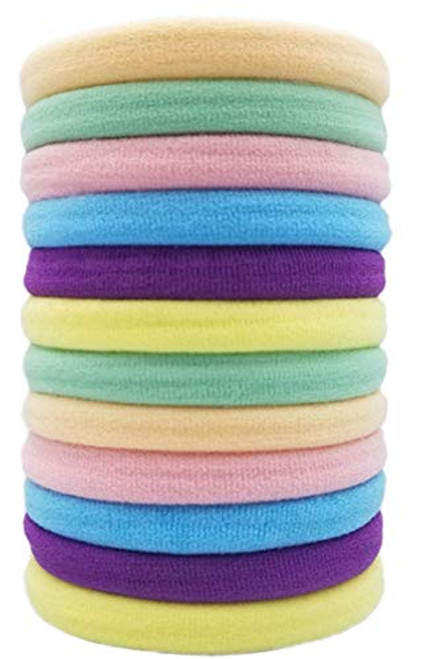 Stretch Hair TiesHodooly 50 Pieces Thick Elastic Seamless Hair Bands Soft Stretchy Ponytail Holders for Women Girls Multicolor A Stretch Hair TiesHodooly 50 Pieces Thick Elastic Seamless Hair Bands Soft Stretchy Ponytail Holders for Women Girls Multicolor A