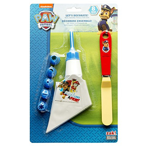 Zak Designs Lets Decorate! Frosting Bag and 6 Tips for Cooking with Kids, Paw Patrol