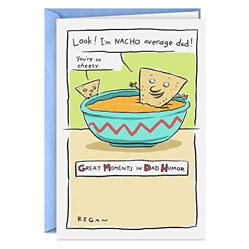 Hallmark Shoebox Funny Fathers Day Card Nacho Average Dad