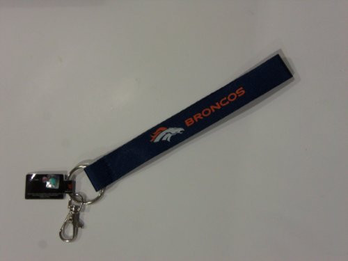 aminco NFL Denver Broncos Wristlet Keychain Team Color 5 aminco NFL Denver Broncos Wristlet Keychain Team Color 5