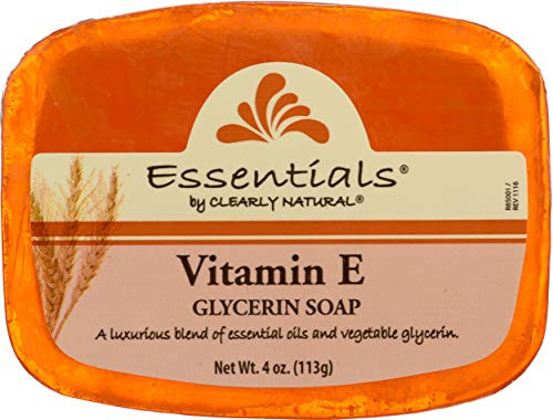 Clearly Natural Essentials Glycerine Soap Bar Vitamin E 4 Oz Clearly Natural Essentials Glycerine Soap Bar Vitamin E 4 Oz