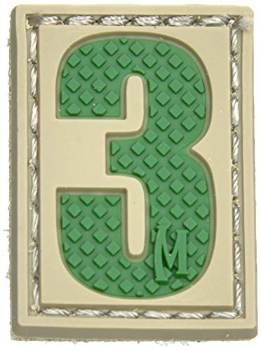 Maxpedition Gear Number 3 Patch Arid 0_84 x 1_18-Inch