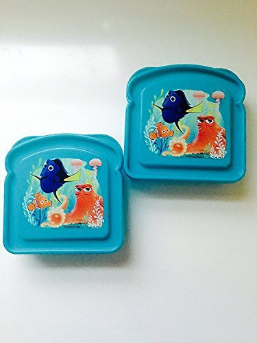 Disney Pixar Finding Dory Sandwich Container BPA Free 2 pc set