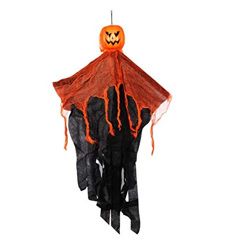 Halloween House Spooky Hanging Jack-O-Lantern Faced Ghouls 36x22x4 in_ Pumpkin Jack O Lantern
