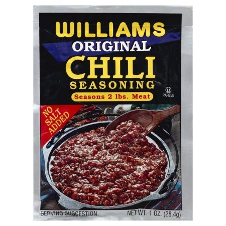 Williams Country Store Original Chili Seasoning For 2 lbs_ Meat