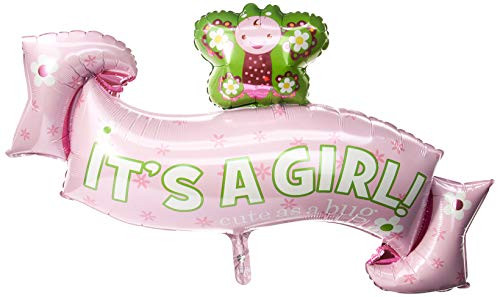 Anagram International Welcome Little One Girl Balloon 40 Multicolor