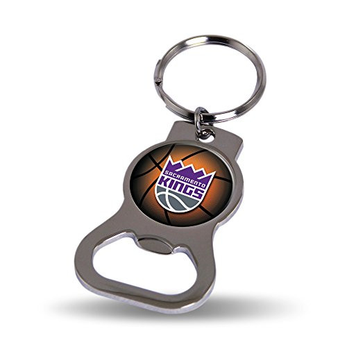 NBA Rico Industries Metal Bottle Opener Key Chain Sacramento Kings