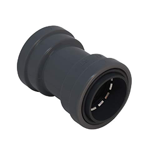 Southwire LTNM-CP-075 34 Liquid Tight Non-Metallic Push Install LT Coupling Gray